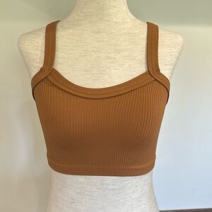 Happiness Runs Strappy Back Crop Tank